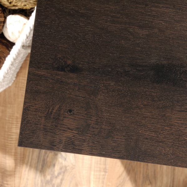 English Elm Lateral File Cabinet - Rustic Brown Finish, Secure Storage With Lockable Drawers For Home Or Office B356P402604