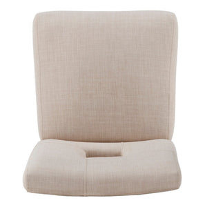 Breanne Upholstered Keyhole Back Dining Chair Set with Rubberwood Legs Modern Style
