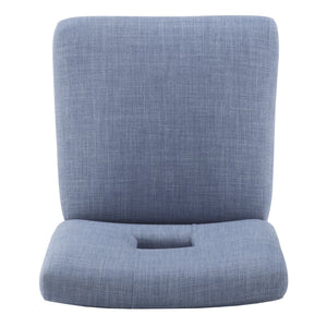 Breanne Upholstered Keyhole Back Dining Chair Set with Rubberwood Legs Modern Style