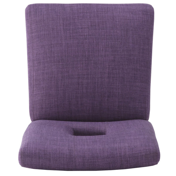 Breanne Upholstered Keyhole Back Dining Chair Set with Rubberwood Legs Modern Style