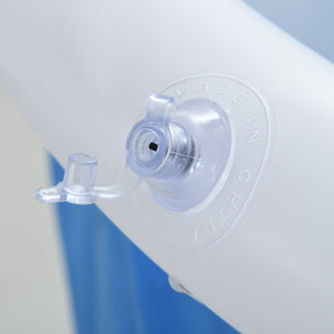 English Elm Outsunny Portable Ice Bath Tub, 79 Gallon Cold Plunge For Athletes With Thermo Lid & Carry Bag W2225P200854-GIGA