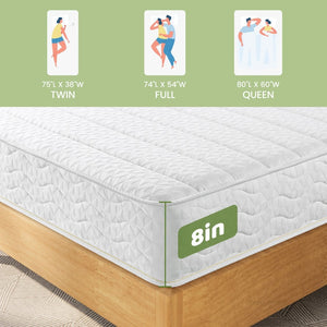 English Elm Snuggle Queen Pocket Spring Mattress with Certipur Foam for Restful Deep Sleep B2716P378123