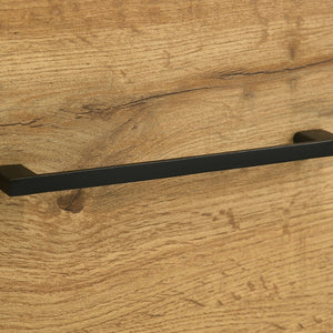 English Elm Fraser Rustic Two-Tone Pine 6-Drawer Dresser Cabinet with Weathered Brown Top, Splayed Legs, 60" B062P378459