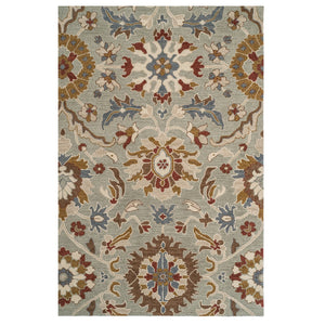 Capel Rugs Azari-keshan Hand-tufted Wool Rug Collection With Traditional Persian Patterns And Rich Colors Pewter, Brown 100% Wool 3273rs03060506350