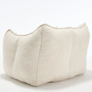 English Elm Sofa plush beanbag chair with superfiber cover and resilient foam filling for ultimate home comfort and relaxation Beige W1996P252264