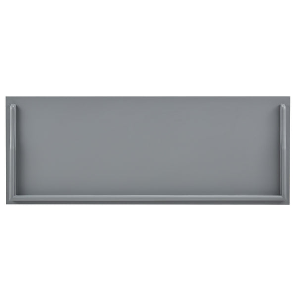 Frasco Velvet Upholstered Storage Bench with Shutter Doors for Modern Entryways