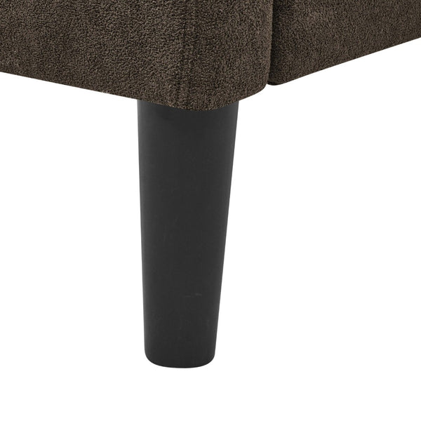 English Elm Tufted Button Back Loveseat with Tall Legs Mid Century Style for Living Spaces B2748P493721