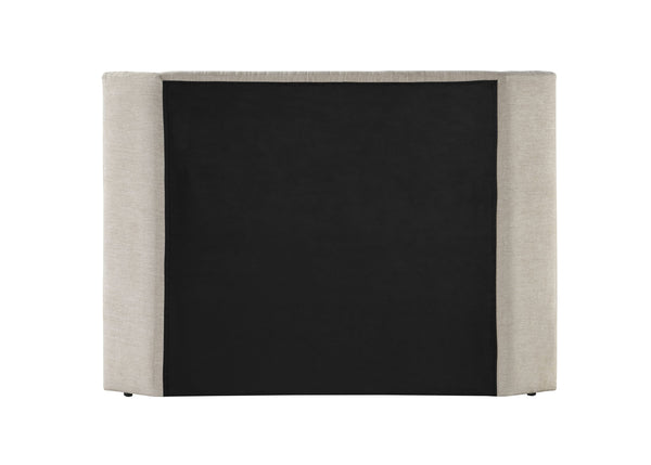 English Elm Loren Upholstered Eastern King Bed with Low Profile Frame, 13 Slats, 660lb Capacity, Modern Fabric Finish Beige 85.43 L x 49.6 W x 7.28 H B2726S00494