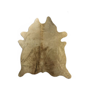 Homeroots 6' X 7' Taupe Cowhide Area Rug  Cowhide 328305