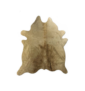 Homeroots 6' X 7' Taupe Cowhide Area Rug  Cowhide 328305