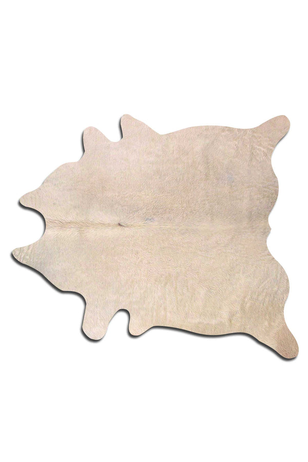 Homeroots 6' X 7' Natural Cowhide Area Rug Natural Cowhide 328307