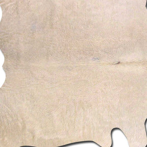 Homeroots 6' X 7' Natural Cowhide Area Rug Natural Cowhide 328307