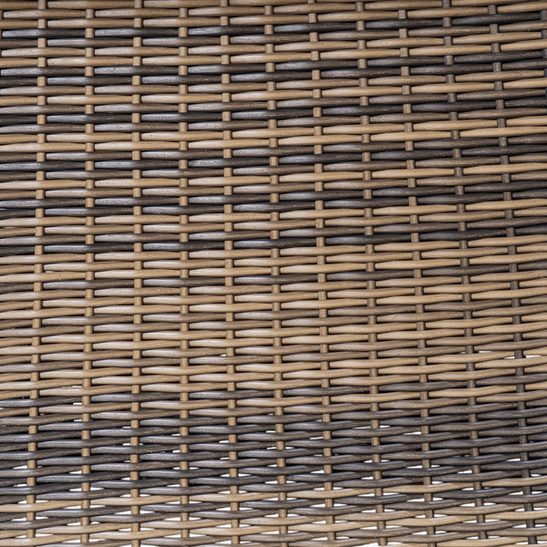 English Elm Christopher Knight Home® - Outdoor 7-Piece Acacia Wood Dining Set With Handwoven Grey Wicker & Beige Cushions For Comfort N773OD00047G