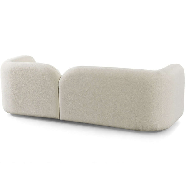 English Elm Donna Japandi Boucle Upholstered Sofa with Textured Fabric for Modern Living Rooms B183P231856