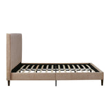 510 Design Catalina Transitional Catalina King Platform Bed 5DS115-0008 Tan