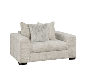 English Elm Transitional High Back Stripe Chair with Rolled Arms for Coastal Comfort and Supportive Seating Appeal Gray 61 L x 42 W x 32 H B2741P378644