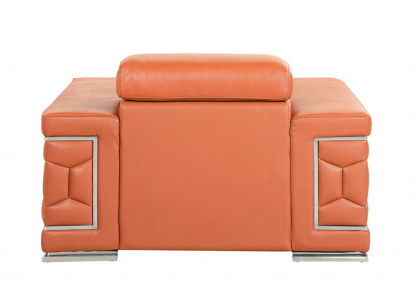 Homeroots 29" To 38" Camel Sturdy Chair Camel  329587