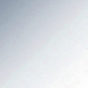 Homeroots 43" Exquisite White High Gloss Mirror White Mdf 329632