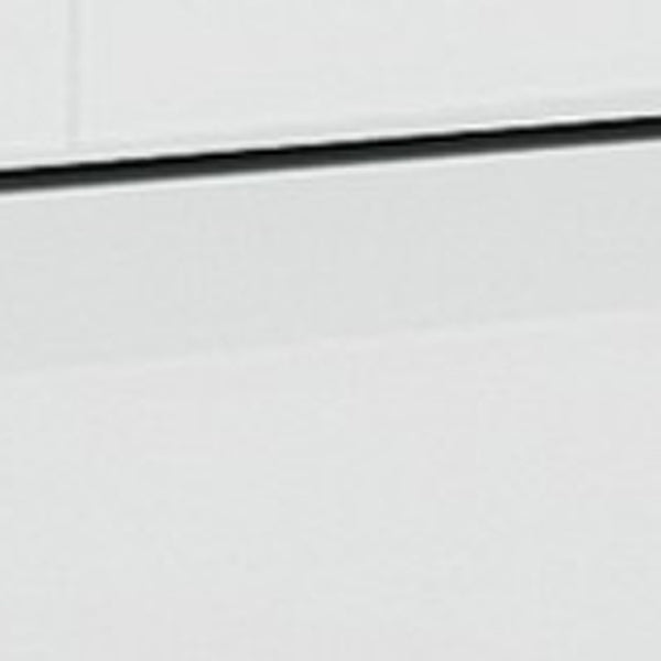 Homeroots 18" White Two Drawer Wood Mirrored Nightstand With Storage Whtie  329639