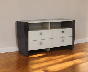 Homeroots 51" Beige Enclosed And Open Storage  Manufactured Wood 329658