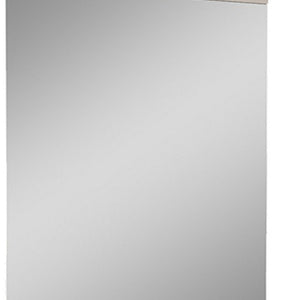 Homeroots Beige Rectangle Dresser Mirror  Mdf 329660