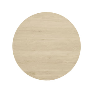 English Elm Coffee Table Set Of 2 - Modern Round Accent Tables For Stylish Living Room & Small Apartments W688P248113