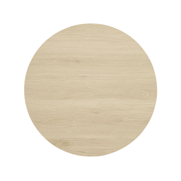 English Elm Coffee Table Set Of 2 - Modern Round Accent Tables For Stylish Living Room & Small Apartments W688P248113