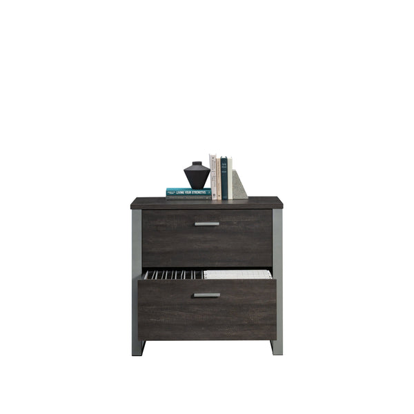 English Elm Lateral File - Modern Dark Brown Storage Solution For Efficient Organization And Stylish Workspaces B356P354470