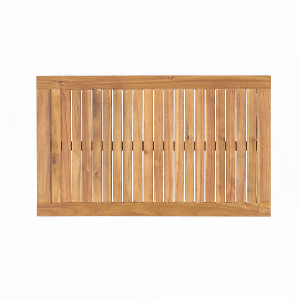 English Elm Christopher Knight Home® - 2 Club Chair & Table Set Brown Acacia Wood Slat Patio Seating Weather-Resistant Coffee Table, Durable Finish 56929.00SET