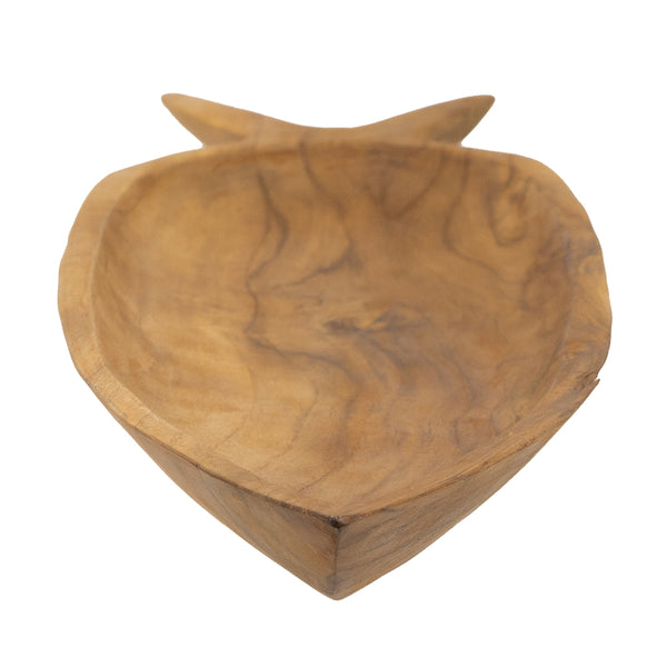 English Elm 23.6x6.3x2" Teak Wood Decorative Plate Carrot Shape – Natural Finish, 100% Teak Accent Tray for Centerpieces W2078P391137