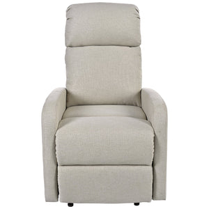 English Elm Christopher Knight Home® - Modern Recliner Plush Manual Recliner Chair with Ergonomic Support, 3-Position Backrest, Durable Fabric Comfort Wheat N763P256491A