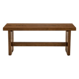 INK+IVY Frank Casual Dining Bench II112-0520 Brown