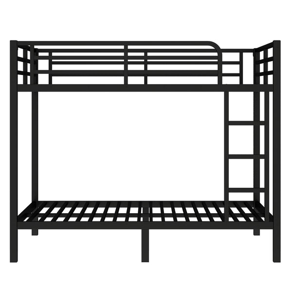 English Elm Metal Full over Full Bunk Bed Sturdy Steel Frame, Noise-Reducing, Space-Saving Design, 350/500lb Capacity W1580P309630