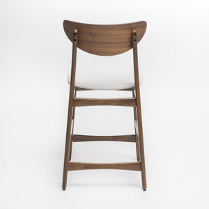 English Elm Christopher Knight Home® - Counter Height Chair - Elegant Light Beige Upholstered Seat With Sturdy Wood Frame For Style & Comfort 58914.00WNT