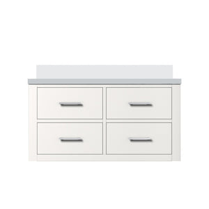 English Elm White Single Bath Vanity 36" W X 22" D With Cultured Marble Top - Elegant, Durable & Fully Assembled B2731P257979-GIGA