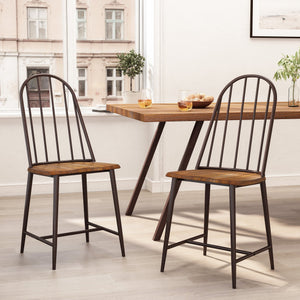 English Elm Christopher Knight Home® - DINING Chair Dark Brown Engineered Wood Farmhouse Spindle Back Rustic Cottage Style Durable Comfort (98) 68147.00
