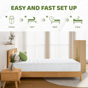 English Elm Snuggle Queen Pocket Spring Mattress with Certipur Foam for Restful Deep Sleep B2716P378123