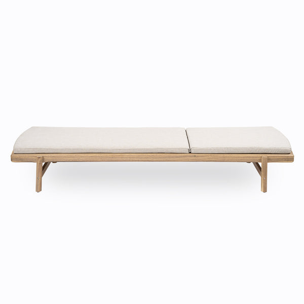 English Elm Christopher Knight Home® - Mallorca Acacia Wood Chaise Lounges Set Of 2 With Water-Repellent Cushions For Outdoor Relaxation N775P263984T