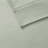 Madison Park 525 Thread Count Casual Cotton Blend Sheet Set MP20-6541 Sage