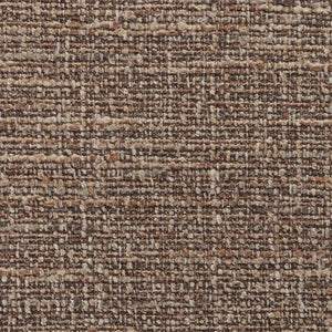 Meridian Furniture Vetra Sculptural Linen Weave Accent Chair with Natural Wood Base for Living Rooms 33012Brown