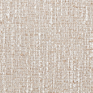 Meridian Furniture Vetra Sculptural Linen Accent Chair with Black Base for Contemporary Living Spaces 33014Beige