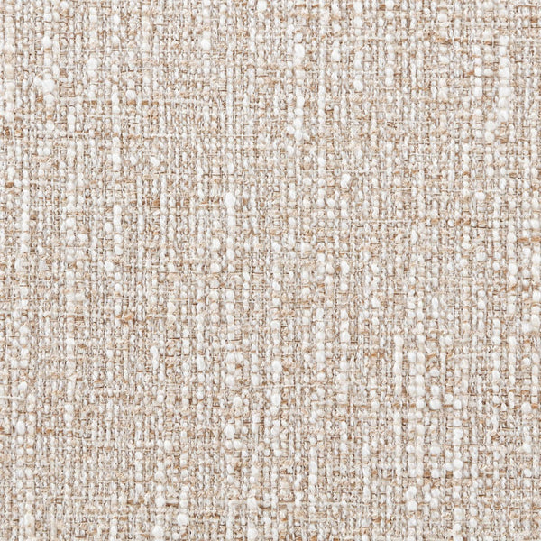 Meridian Furniture Vetra Sculptural Linen Accent Chair with Black Base for Contemporary Living Spaces 33014Beige