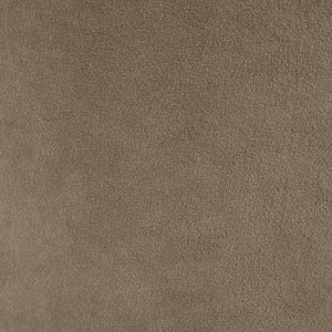 Meridian Furniture Tristan Barrel Accent Chair in Plush Velvet with Elliptical Frame for Living Room Decor Taupe 33015Taupe