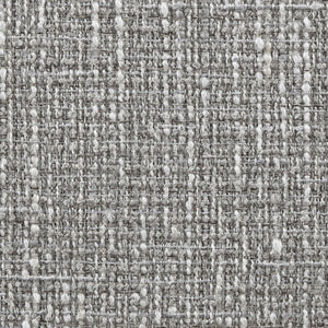 Meridian Furniture Calder Linen Accent Chair with Solid Wood Frame for Modern Scandinavian Living Room Comfort Style C Grey 33025Grey