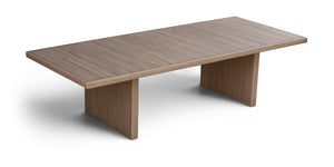 Meridian Furniture Solace Solid Acacia Outdoor Dining Table Thermowood Treated for Weather Resistance 33026-DT