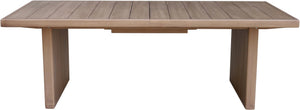 Meridian Furniture Solace Solid Acacia Outdoor Dining Table Thermowood Treated for Weather Resistance 33026-DT