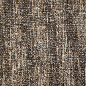 Meridian Furniture Marlowe Art Deco Swivel Accent Chair Linen Weave Upholstery Curved Back Living Room Brown Style 1 33046Brown