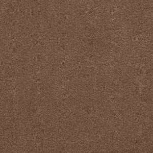 Meridian Furniture Elara Velvet Swivel Accent Chair with Brass Accents and Walnut Frame for Modern Living Rooms Brown 33062 33062Brown