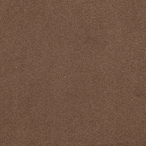 Meridian Furniture Elara Velvet Swivel Accent Chair with Brass Accents and Walnut Frame for Modern Living Rooms Brown 33063 33063Brown