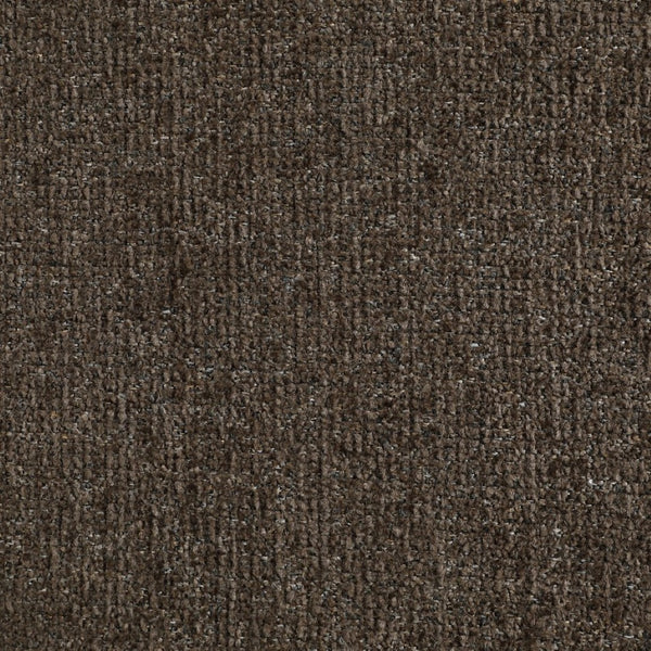 Meridian Furniture Helmsley Art Deco Accent Chair Sculpted Wood Frame Stain Resistant Woven Fabric Living Room Brown 33067Brown